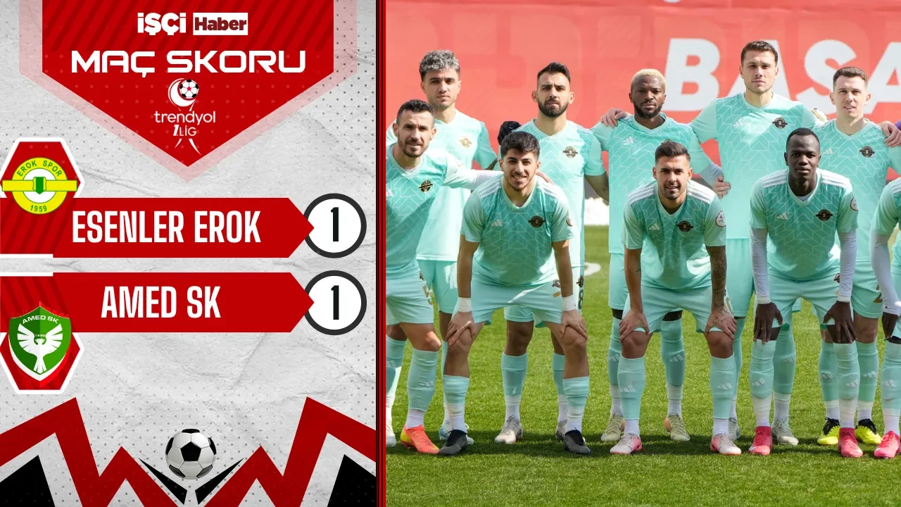 Esenler Erokspor ve Amed SK, puanları paylaştı