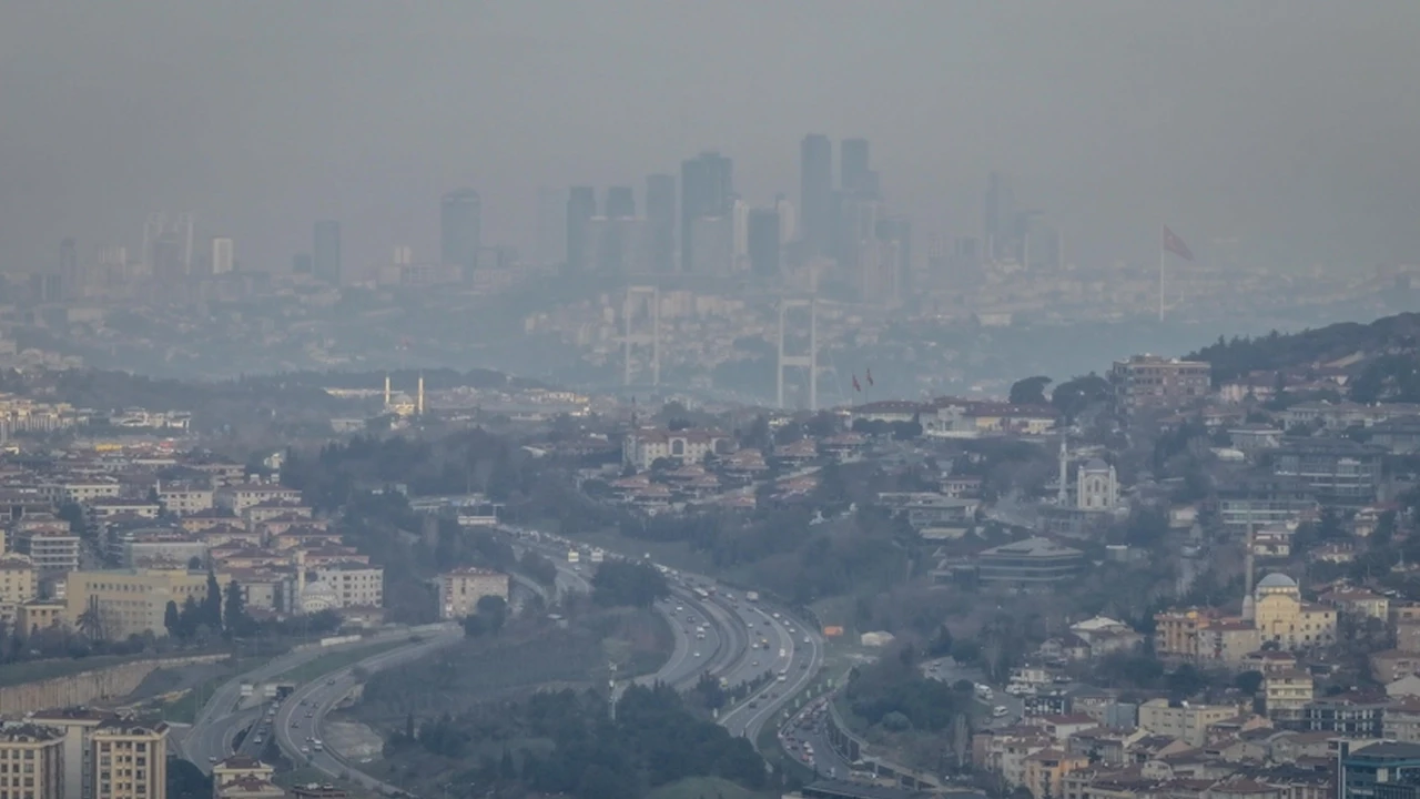 İstanbul'da en yüksek hava kirliliği değeri Göztepe'de, en düşük Kumköy'de ölçüldü