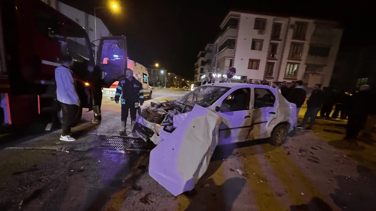 Elazığ’da trafik kazası: 4 kişi yaralandı