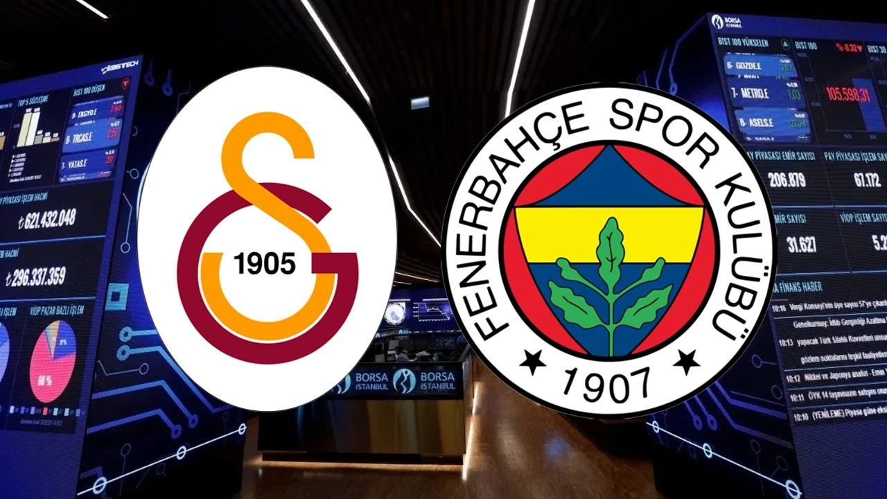 Galatasaray ve Fenerbahçe'nin Süper Lig performansı Borsa İstanbul'a yansıdı