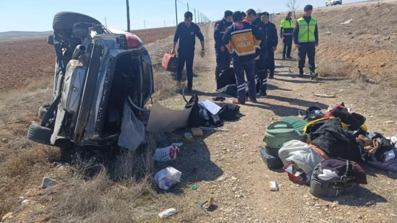 Karaman'da otomobil şarampole uçtu: Çok sayıda ölü ve yaralı var!