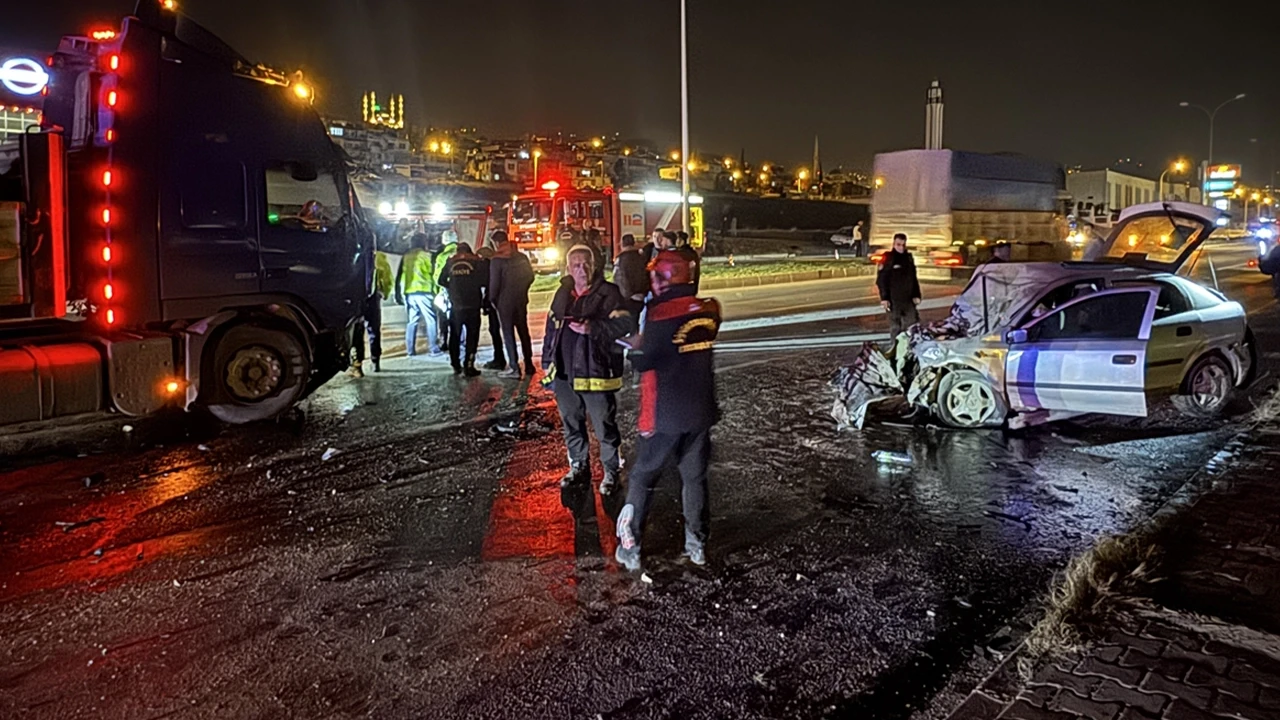 Kahramanmaraş’ta zincirleme trafik kazası: 3 yaralı