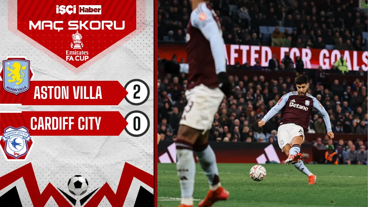 Aston Villa, Cardiff City engelini 2 golle geçti! Marco Asensio şov yaptı