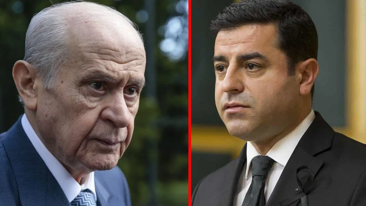 DEM Parti, Bahçeli ile Demirtaş'ın görüşmesini doğruladı!