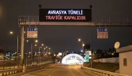 İstanbul'da kuvvetli yağış ve yangın sebebiyle Avrasya Tüneli, geçici olarak trafiğe kapandı