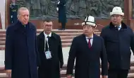 Cumhurbaşkanı Erdoğan, Bişkek'te!