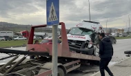 Samsun'da feci kaza: Tır ile ambulans çarpıştı!