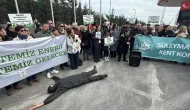 Tekirdağ'da çimento tozu protestosu: Zehir soluyoruz, ciğerlerimiz tozla dolu