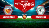 Kayserispor - Konyaspor maçı ne zaman, saat kaçta ve hangi kanalda?