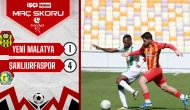 Şanlıurfaspor, Yeni Malatyaspor deplasmanında 4-1 kazandı