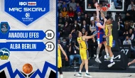 Anadolu Efes, ALBA Berlin'i 98-73 mağlup etmeyi başardı