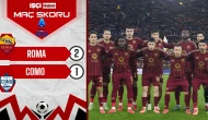 Roma, sahasında Como'yu 2-1 mağlup etti!