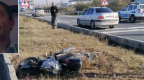 Tekirdağ'da refüje çarpan motosikletin sürücüsü öldü