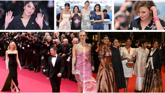 Cannes Film Festivali'nde Filistin'e destek! Kırmızı halıya damga vurdular