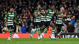 Arsenal, Sporting Lizbon'u resmen dağıttı! Gol oldu yağdı