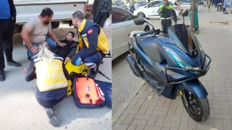 14 yaşındaki çocuğun kullandığı motosiklet, yayaya çarptı: 1'i ağır 3 yaralı