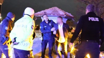 Alkollü sürücü polise direnip, valiyle tehdit etti!