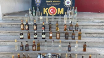 Adana’da sahte içki üretimi operasyonu: 1050 litre ele geçirildi, 1 gözaltı