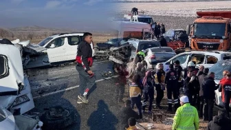 Van'da zincirleme trafik kazaları peş peşe geldi: Çok sayıda ölü ve yaralılar var