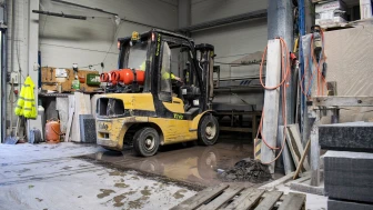 Genç işçi forklift kazasında hayatını kaybetti