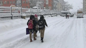 İki ilde eğitime kar engeli: Hangi illerde okullar tatil?