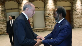 Cumhurbaşkanı Erdoğan, Somali Cumhurbaşkanı Mahmud’u Külliye’de ağırladı