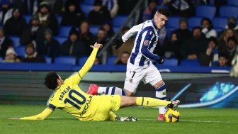 Real Sociedad, Villarreal'i 1-0 mağlup etti