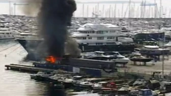 Pendik Marina'da yangın çıktı!