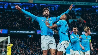 Manchester City, Club Brugge'yi 3-1 mağlup etti!