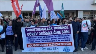 İzmir'de Bel-Sen protestosu: Emekçilerin hakları yok sayılıyor!