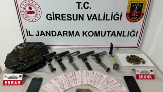 Giresun'da uyuşturucu ticaretine büyük baskın: 4 kişi tutuklandı