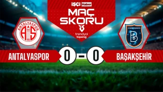 Antalyaspor - Başakşehir maçından gol sesi çıkmadı