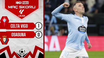 Celta Vigo, Osasuna'yı tek golle geçti