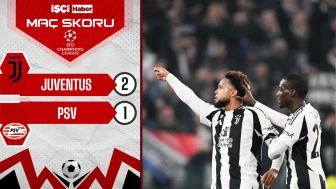 Juventus, PSV'yi 2-1 mağlup etti!