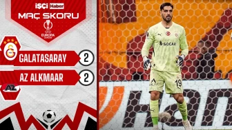 AZ Alkmaar ile 2-2 berabere kalan Galatasaray, Avrupa Ligi'ne veda etti