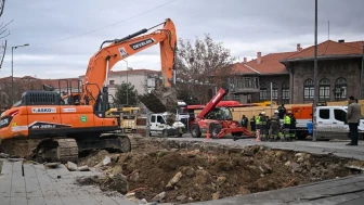 Ankara'da göçük meydana geldi!