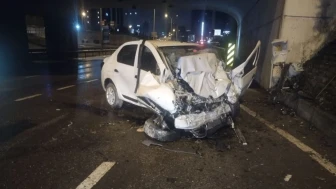 Maltepe'de trafik kazası