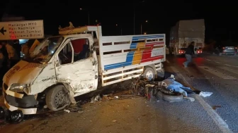 Antalya'da kamyonetle motosiklet çarpıştı: 1 ölü!