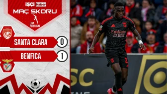 Benfica, Santa Clara deplasmanında 1-0 kazandı!