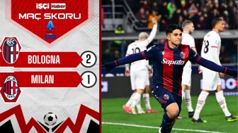 Bologna, Milan'ı 2-1 mağlup etti!