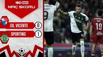 Sporting Lizbon, Gil Vicente'yi 1-0 mağlup ederek yarı finale yükseldi