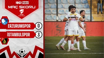 İstanbulspor, Erzurumspor'u 3-0 mağlup etmesine rağmen Türkiye Kupası'na veda etti