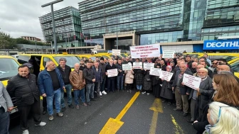 Mağdur olan esnaflardan İBB önünde eylem