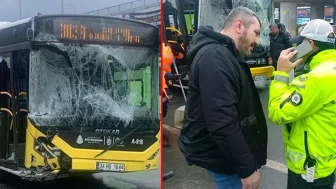 Silivri'de feci kaza: İETT otobüsü ile minibüs çarpıştı!