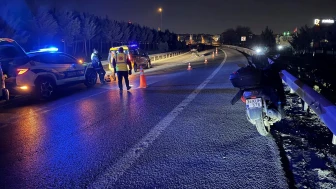 Bağcılar TEM Otoyolu'nda feci kaza