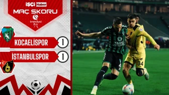 Kocaelispor, İstanbulspor engelini geçemedi!