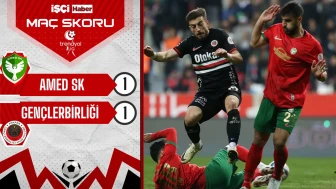 Amed SK ve Gençlerbirliği, 1-1 berabere kaldı