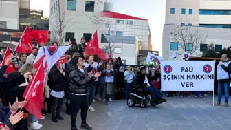 Pamukkale Üniversitesi çalışanlarından eylem!