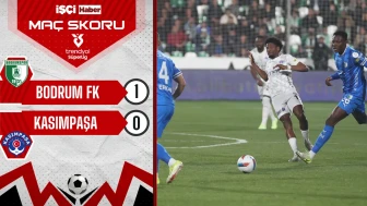 Bodrum FK, Kasımpaşa engelini tek golle geçti!