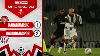 Bandırmaspor, Fatih Karagümrük deplasmanında pes etmedi!